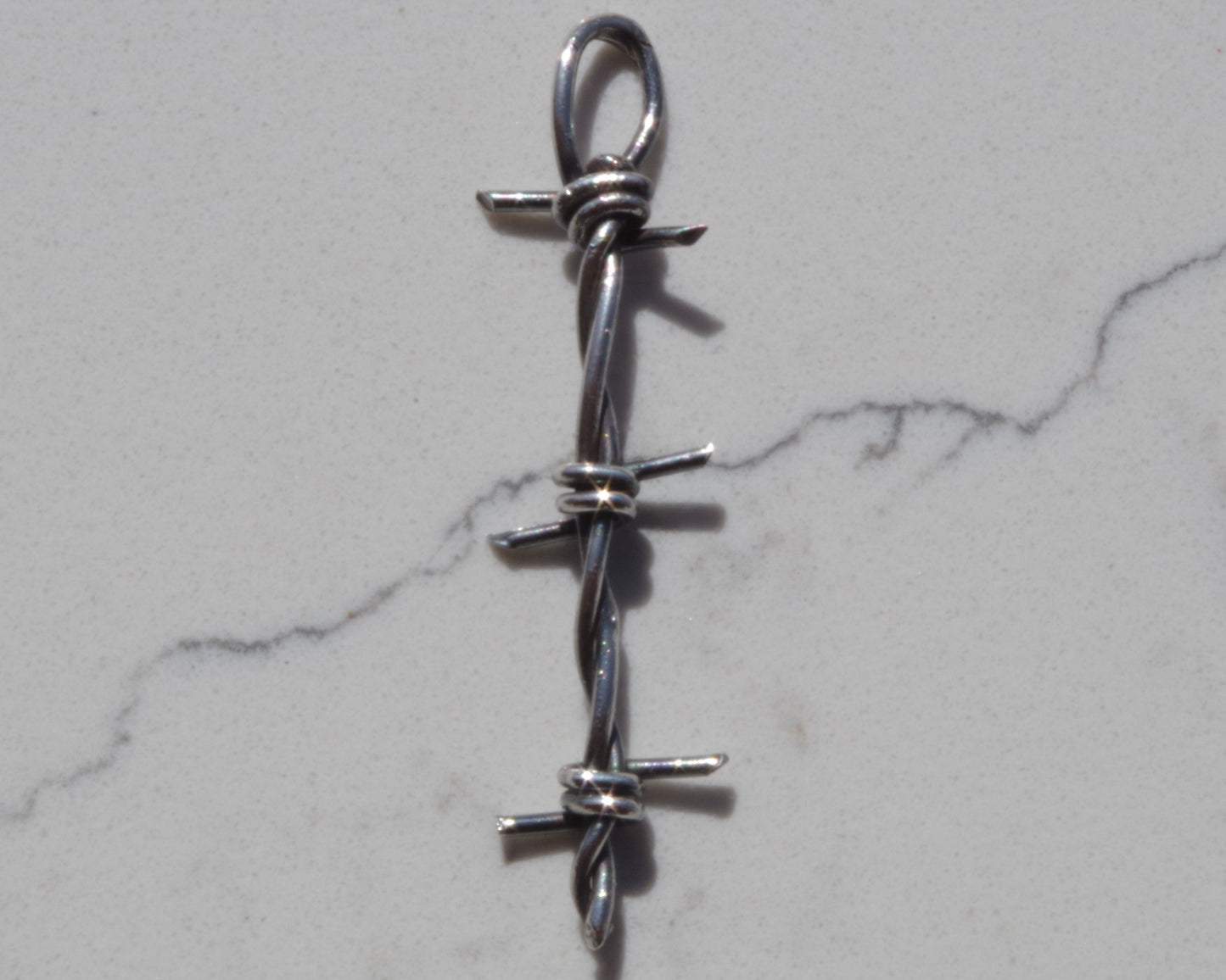 "Thorns of Chrome " Sterling Silver Pendant (Pre-Order)